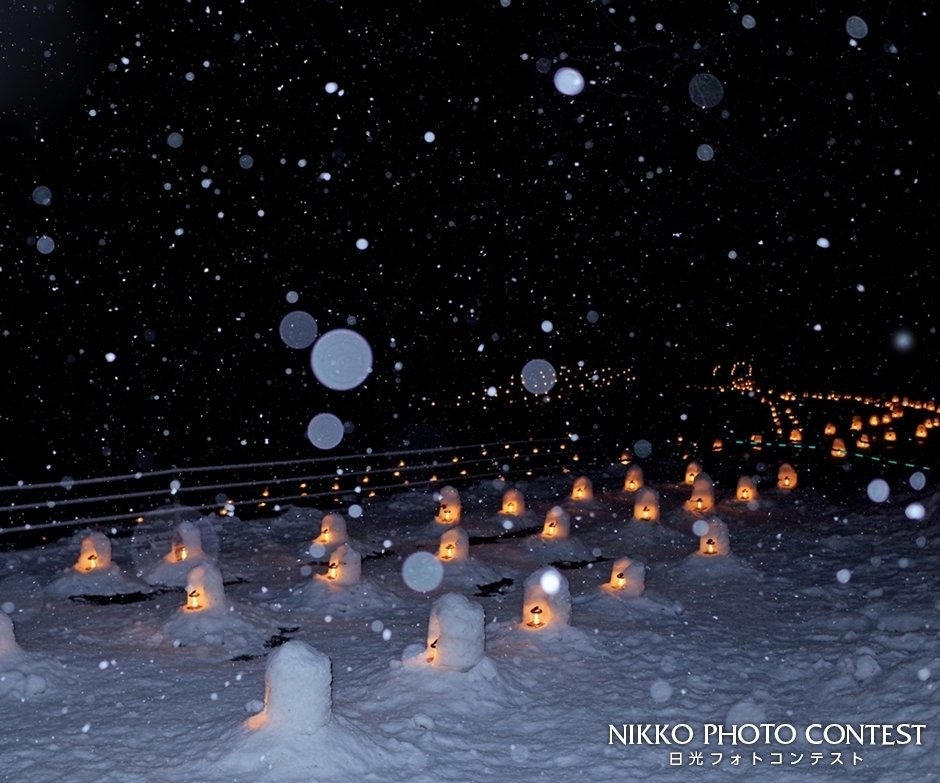 2016 日光フォトコンテスト [入選] 雪の降る夜