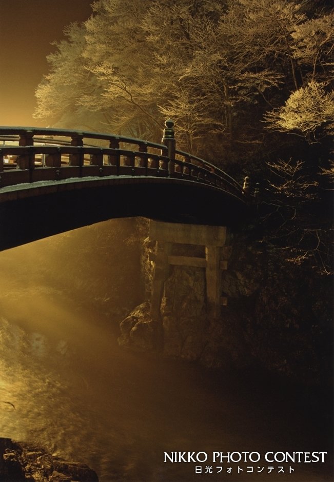 2011 日光フォトコンテスト [入選] 雪の神橋